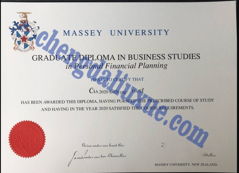 新西兰梅西大学毕业证样本（Customized graduation certificate for Messi University）